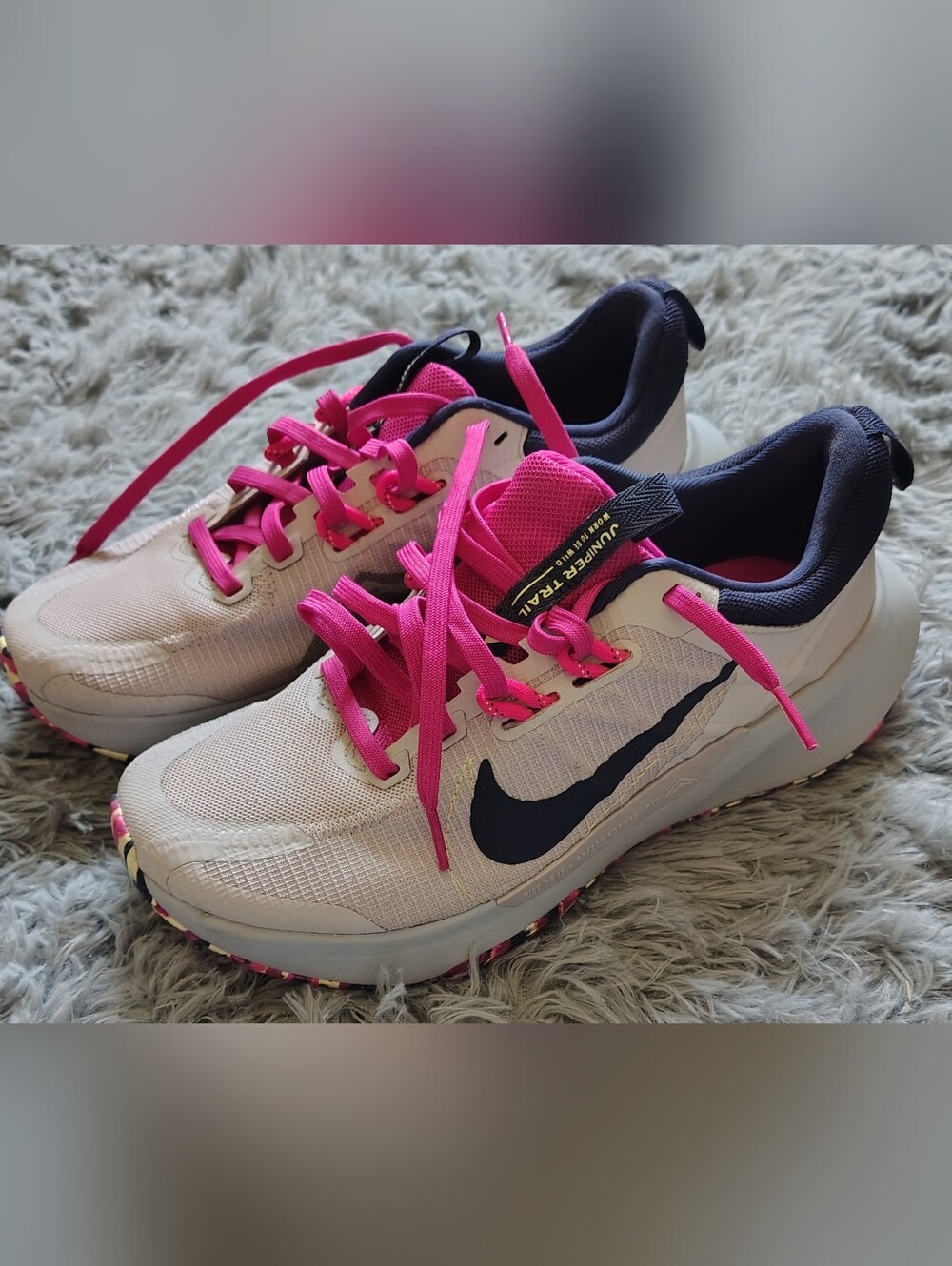 Nike Juniper Trail 2 Next Nature Platinum Violet Pink Purple Ink Women's Size 8